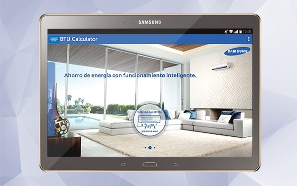 SAMSUNG BTU CALCULATOR